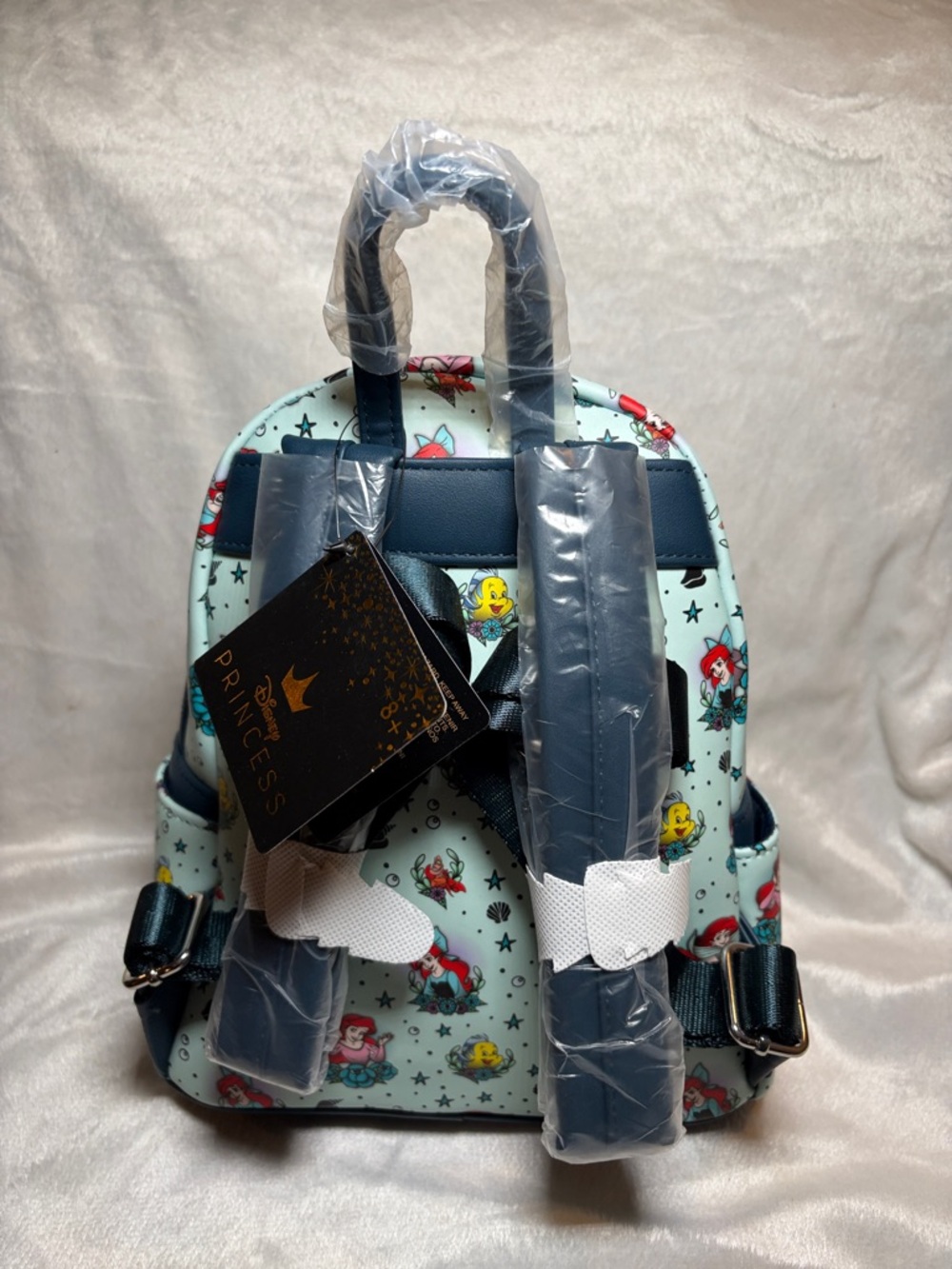 Loungefly Disney Little Mermaid Ariel Tattoo Backpack - Picture 3 of 7